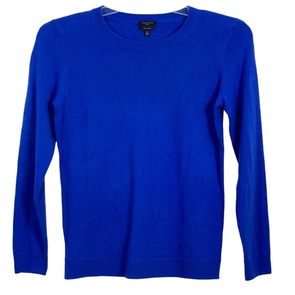 Talbots Sweaters - Talbots pure cashmere blue sweater. Pullover, crew neck, GUC, size SP